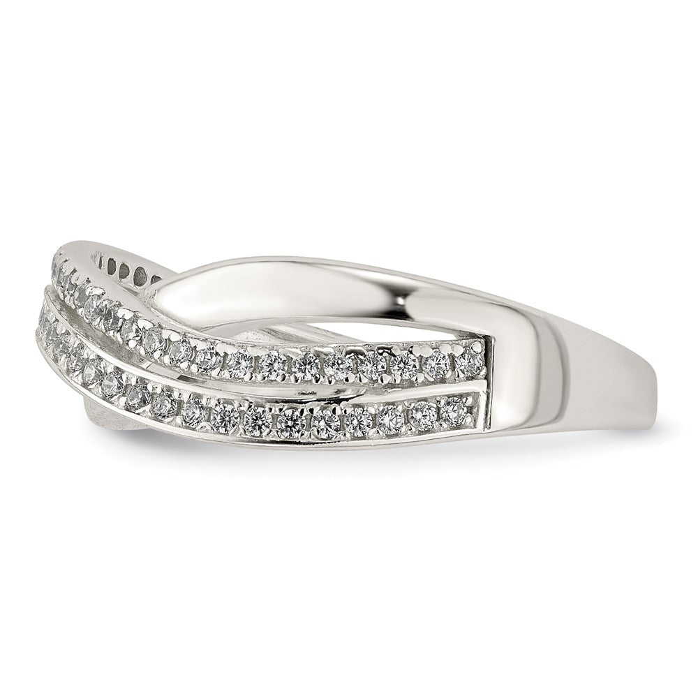 Sterling Silver and CZ Ring - 3