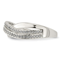 Sterling Silver and CZ Ring - 3