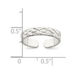 Sterling Silver Toe Ring - 11