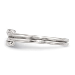 Sterling Silver Love Knot Ring - 2