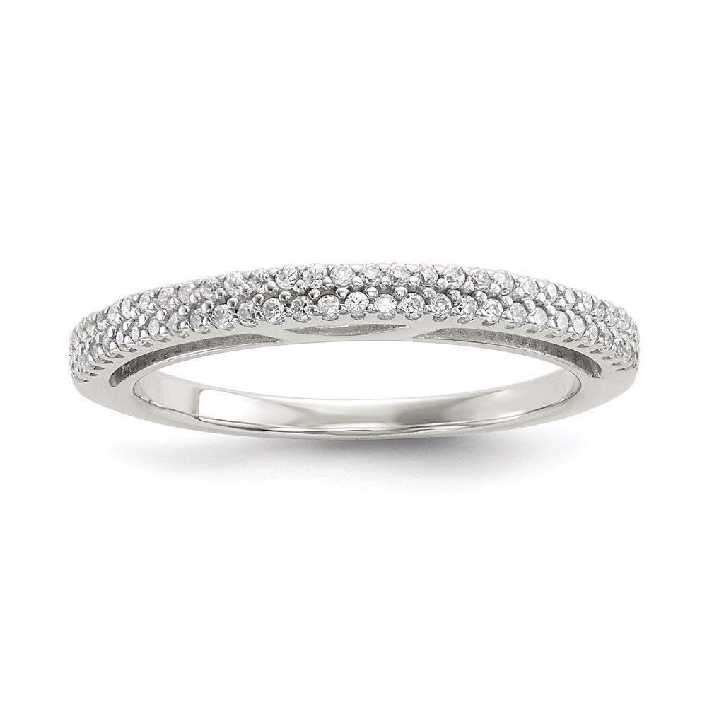 Sterling Silver CZ Ring - 25