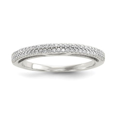 Sterling Silver CZ Ring - 25