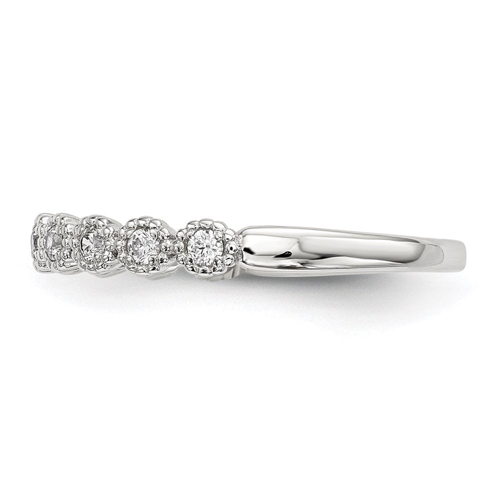 Sterling Silver CZ Ring - 27