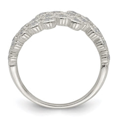 Sterling Silver CZ Ring - 28