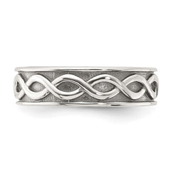 Sterling Silver Antiqued Toe Ring - 5