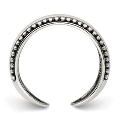 Sterling Silver Antiqued Toe Ring