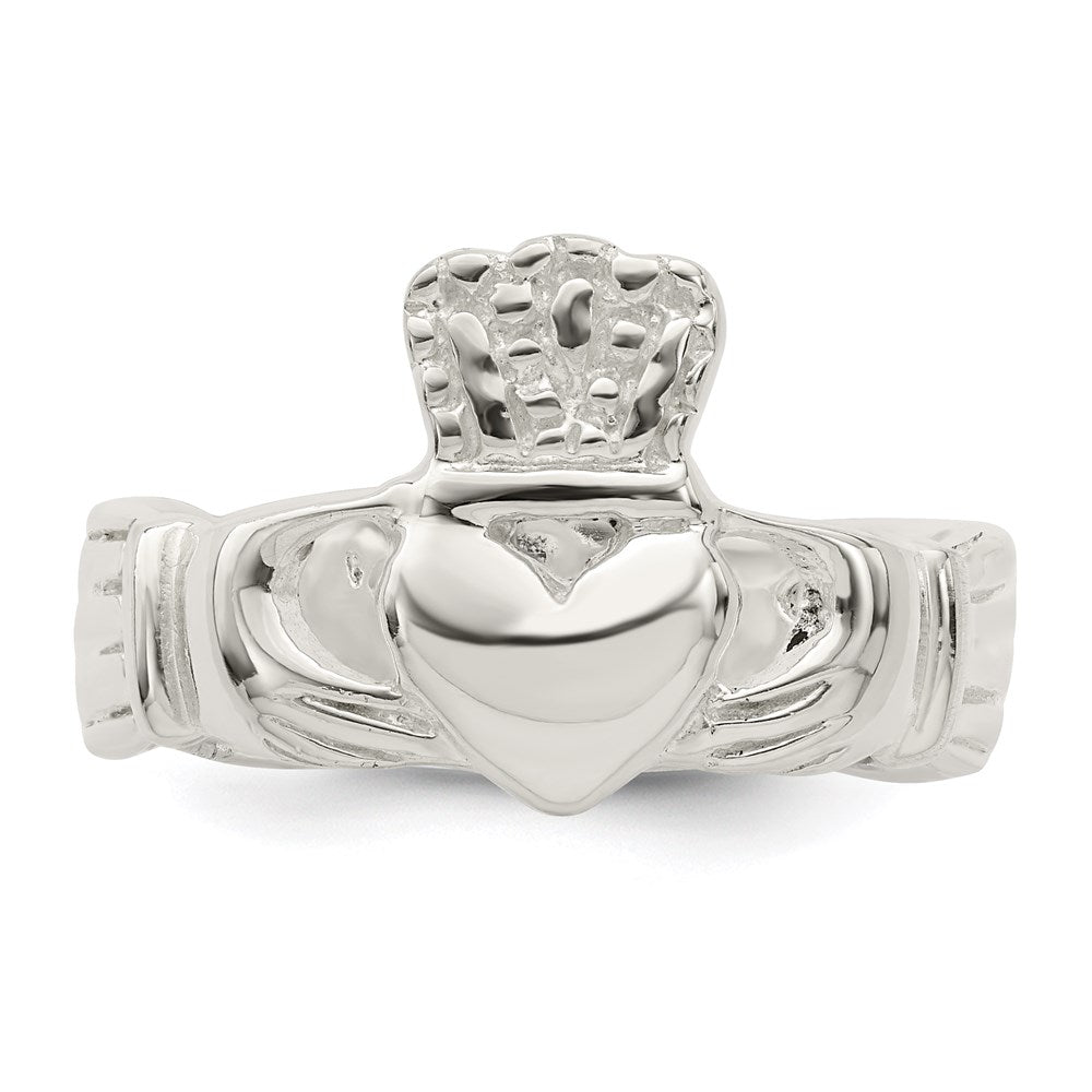 Sterling Silver Claddagh Ring - 20