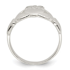 Sterling Silver Claddagh Ring - 21