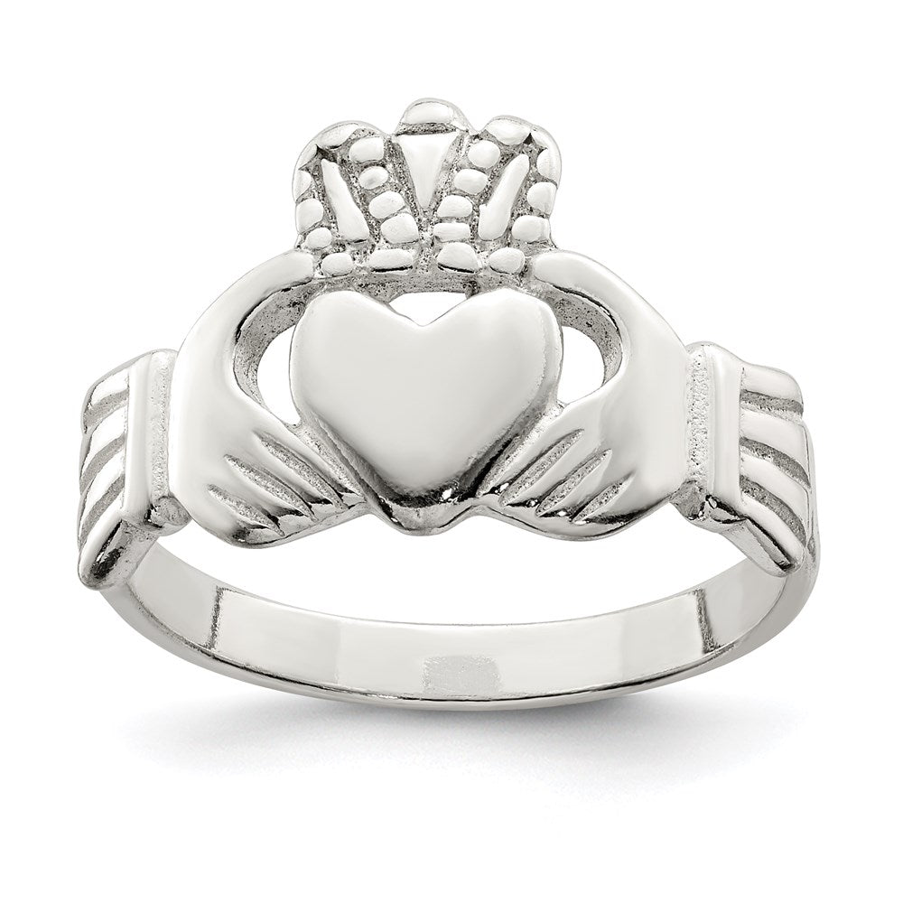 Sterling Silver Claddagh Ring - 21