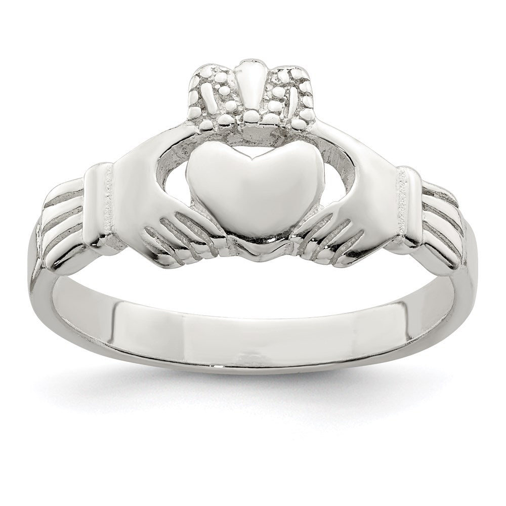 Sterling Silver Claddagh Ring - 18