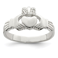 Sterling Silver Claddagh Ring - 18