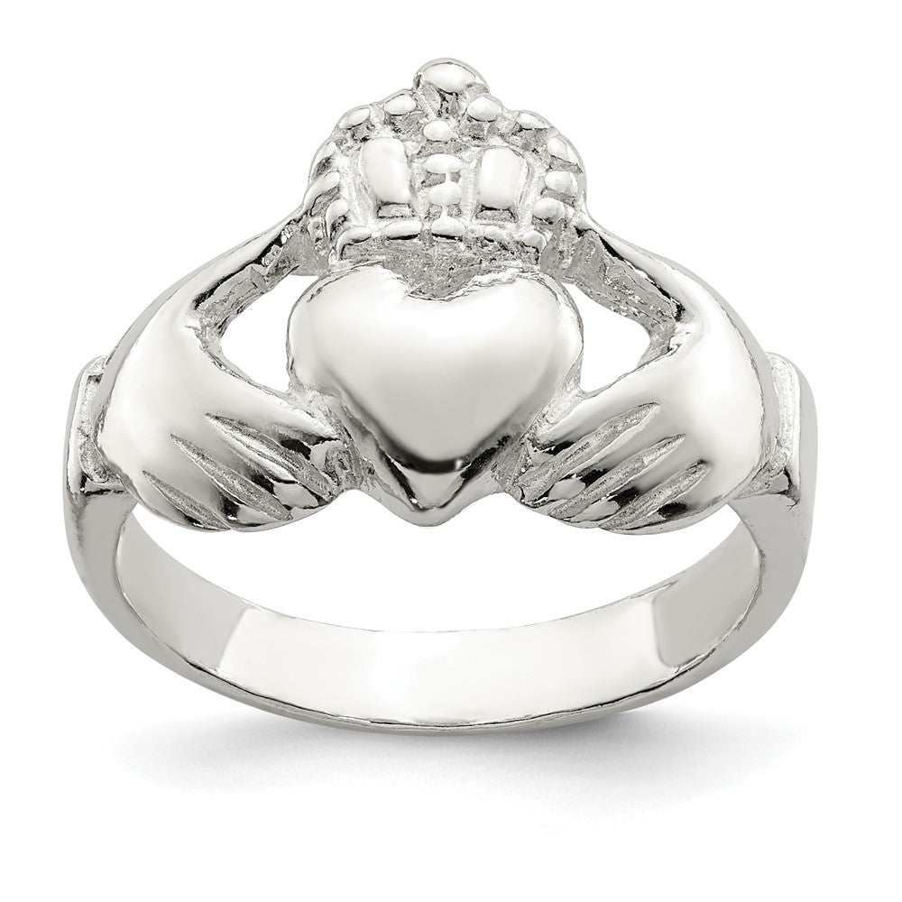 Sterling Silver Claddagh Ring - 19