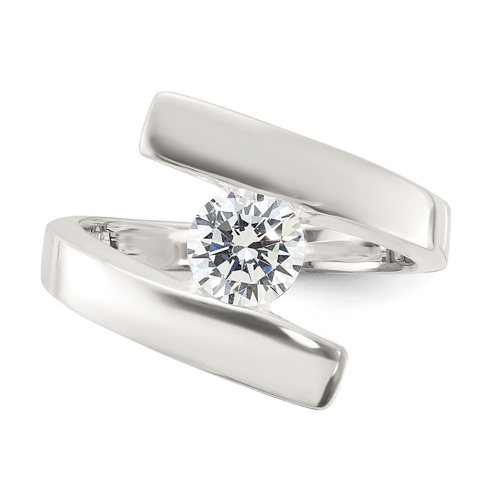 Sterling Silver CZ Ring - 24