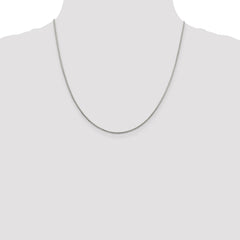 Sterling Silver 1.25mm Round Franco Chain - 2