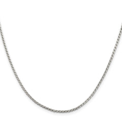 Sterling Silver 1.75mm Round Franco Chain - 4
