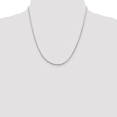 Sterling Silver 1.75mm Round Franco Chain - 5