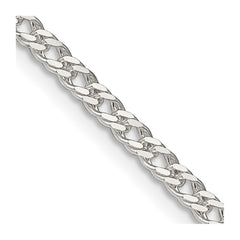Sterling Silver 3.3mm Rambo Chain - 6