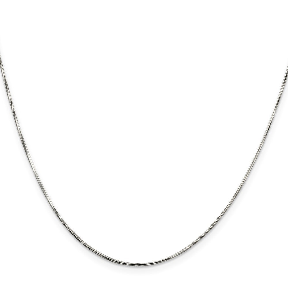 Sterling Silver .8mm Snake Chain - 6
