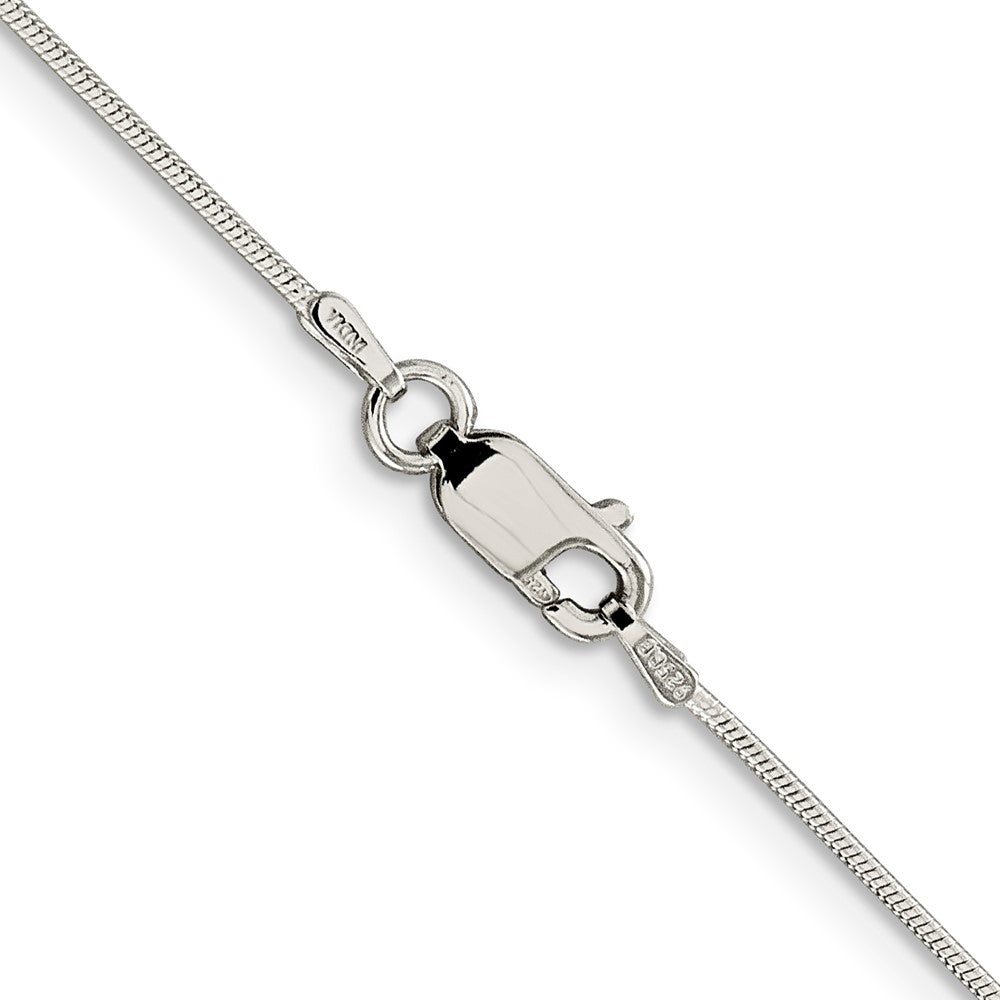 Sterling Silver .8mm Snake Chain - 5