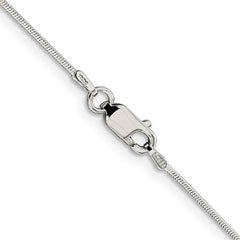 Sterling Silver .8mm Snake Chain - 5