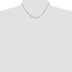Sterling Silver 1mm Snake Chain - 6