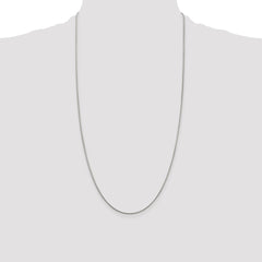 Sterling Silver 1mm Snake Chain - 11