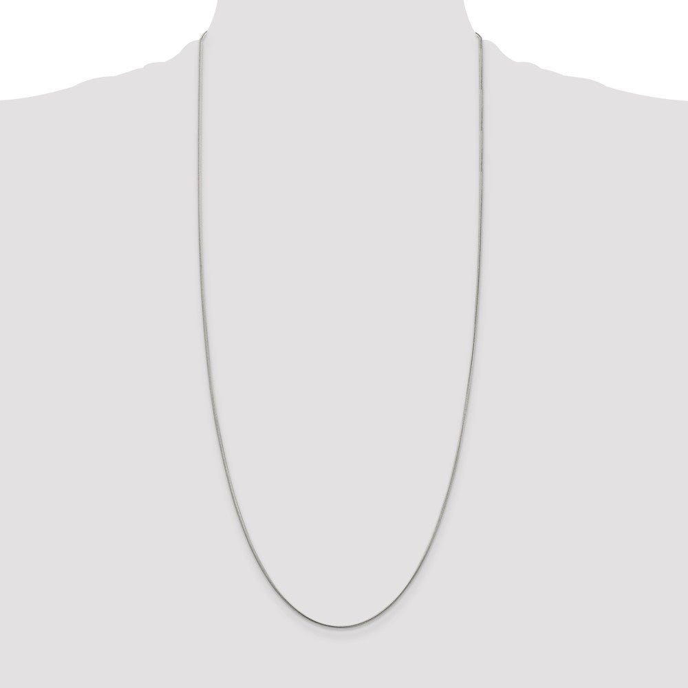 Sterling Silver 1mm Snake Chain - 2