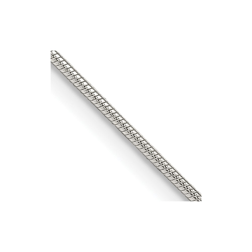 Sterling Silver 1mm Snake Chain - 11