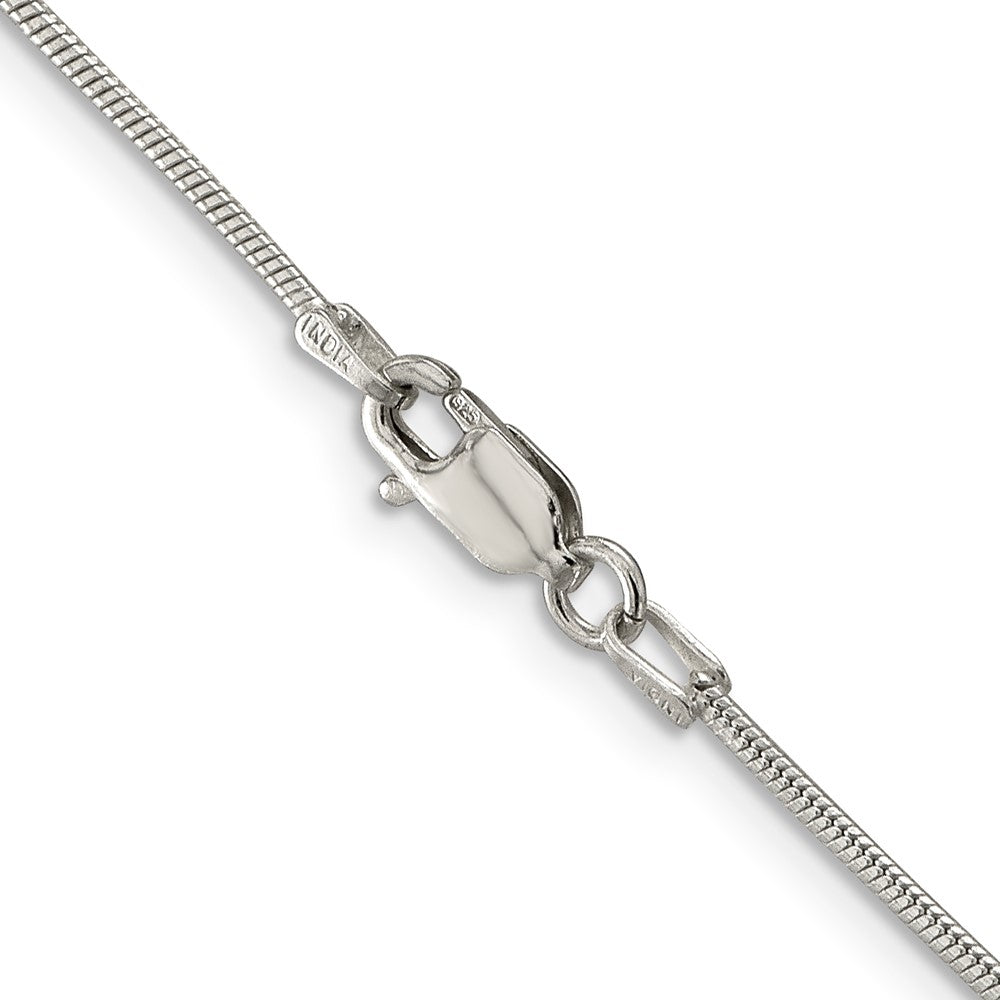 Sterling Silver 1.2mm Snake Chain - 7