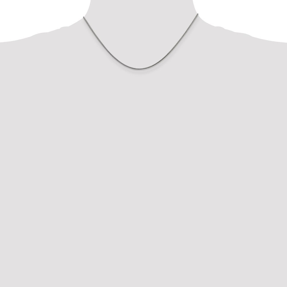 Sterling Silver 1.2mm Snake Chain - 6
