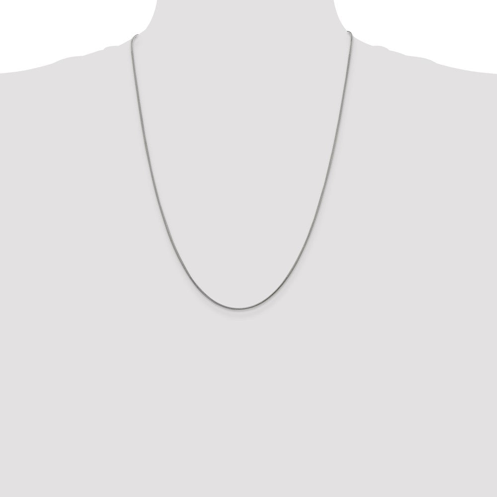 Sterling Silver 1.2mm Snake Chain - 2