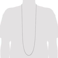 Sterling Silver 1.2mm Snake Chain - 10