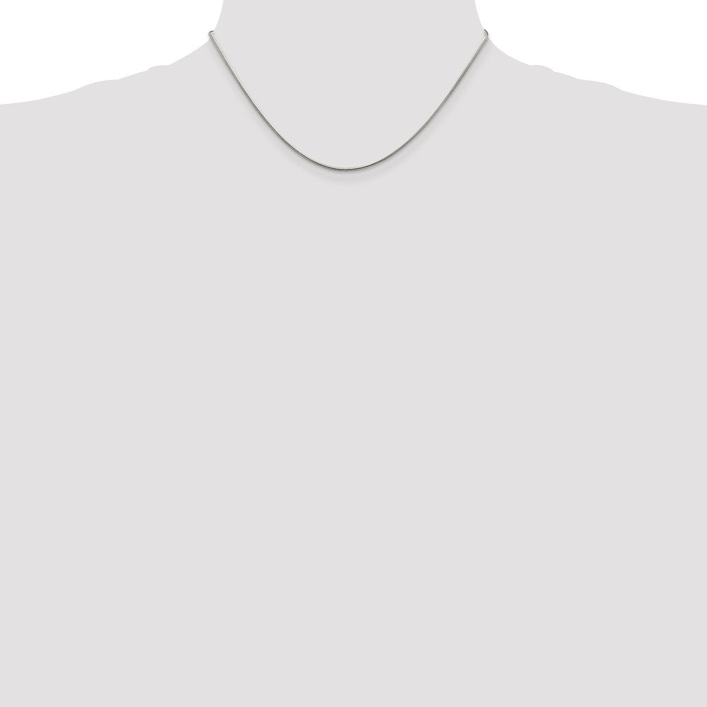 Sterling Silver 1.25mm Snake Chain - 6