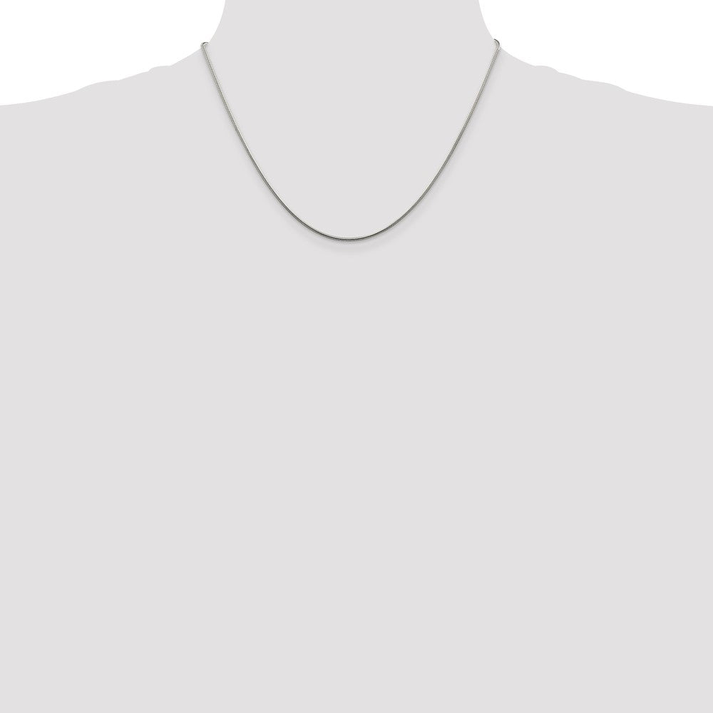 Sterling Silver 1.25mm Snake Chain - 3