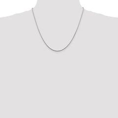 Sterling Silver 1.25mm Snake Chain - 8