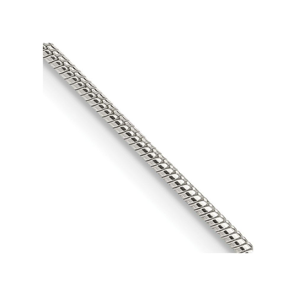 Sterling Silver 1.25mm Snake Chain - 4