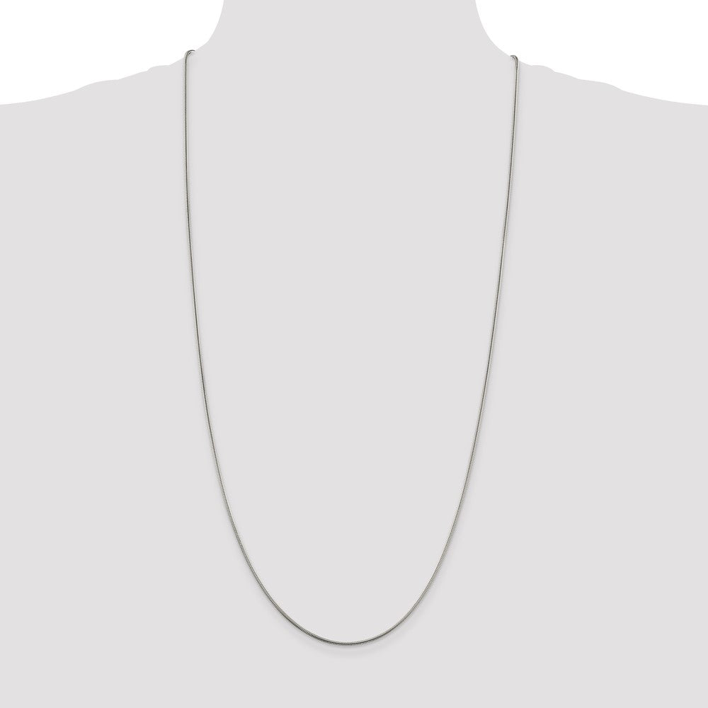 Sterling Silver 1.5mm Snake Chain - 7
