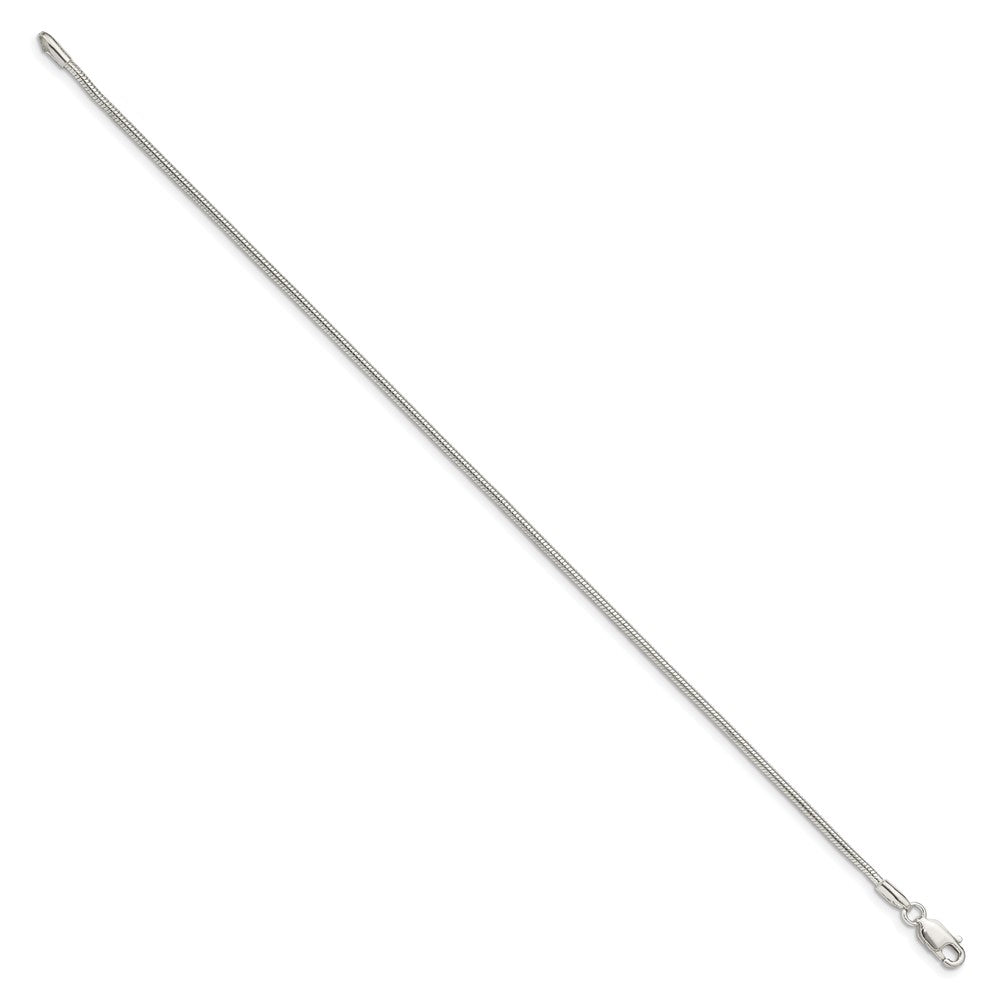 Sterling Silver 1.5mm Snake Chain - 9