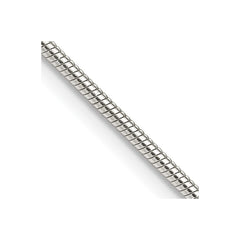 Sterling Silver 1.5mm Snake Chain - 10