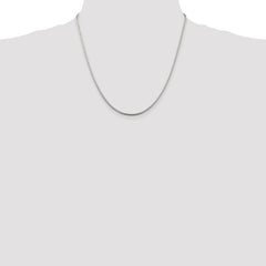 Sterling Silver 1.75mm Snake Chain - 8
