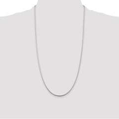 Sterling Silver 1.75mm Snake Chain - 10