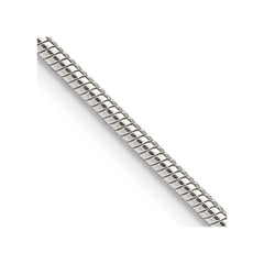 Sterling Silver 1.75mm Snake Chain - 7