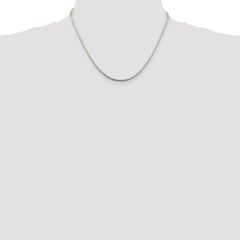Sterling Silver 2mm Snake Chain - 9