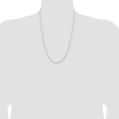 Sterling Silver 1mm Round Snake Chain - 3