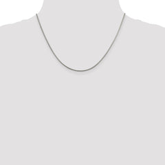 Sterling Silver 1.5mm Round Snake Chain - 4