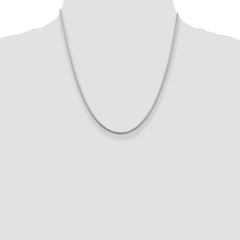 Sterling Silver 1.6mm Round Snake Chain - 2