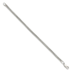 Sterling Silver 4mm Round Snake Chain - 4