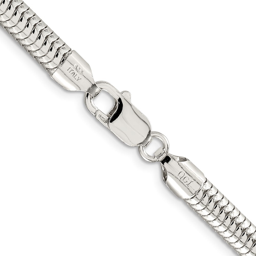 Sterling Silver 6mm Round Snake Chain - 3