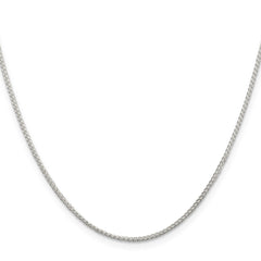 Sterling Silver 1.25mm Round Spiga Chain - 9
