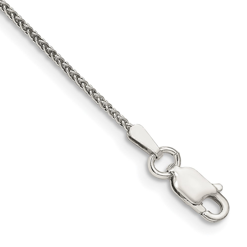 Sterling Silver 1.25mm Round Spiga Chain - 7